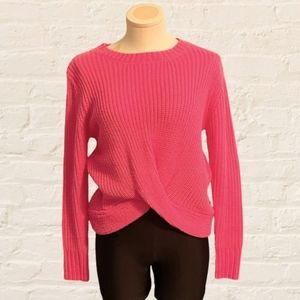 Love & Joy Hot Pink Sweater Size M